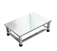 PP-Vic Aumenta L'altezza Della Base Della Lavatrice Di 20 Cm/7,8 Pollici, Base Per Elettrodomestici in Acciaio Inossidabile, Supporto Per Pentole Per Zuppe Ad Alta Resistenza, Supporto ,60x40x20cm