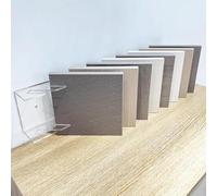PP-Vic Espositore Per Materiali Da Costruzione in Acrilico,Espositore Per Campioni Di Pannelli Per Ante Di Armadietti Montato A Parete,Espositore Per Campioni Di Piastrelle in Marmo Negozi,Clear 70cm