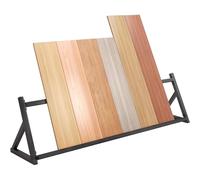 PP-Vic Espositore Per Piastrelle Da Pavimento, Espositore Multifunzionale in Metallo, Espositore Da Pavimento Con Fessura Verticale, Adatto Per Centri Commerciali E Supermercati.,Bk120cm/47.2in