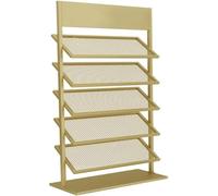 PP-Vic Espositore Per Piastrelle Da Pavimento in Metallo, Espositore Per Campioni Di Piastrelle Da Pavimento A 5 Livelli, Espositore Per Campioni Di Materiali Da Costruzione, Espositori,Gd l107cm