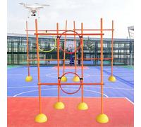 PP-Vic Kit di Ostacoli per Pista da Corsa con Droni Personalizzabile, Percorso A Ostacoli Professionale per Addestramento con Droni Indoor E Outdoor, Dotato di Attrezzatura Pratica