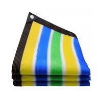 PP-Vic Parasole A Maglie Di Parasole Del Sole, Rete Solare Ispirata Al Calore Addensato,Rete Traspirata in Rete Da Sole,Mesh Con Bottoni Per Appenderla Più Facile,Adatti A Serre,1x5m
