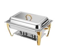 PP-Vic Vassoi Scaldavivande Coibentati Per Buffet, Set Di Vassoi Scaldavivande Per Catering, Utilizzati Per Riscaldare E Raffreddare Cibi A Buffet, Adatti Per Feste, Matrimoni, Banchetti,Aa/1