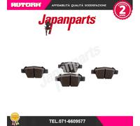 PP0004AF Kit pastiglie freno, Freno a disco posteriore (MARCA JAPANPARTS)..