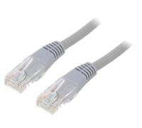 PP12-20M Patch cord U/UTP 5e Line CCA PVC grigio L: 20m 26AWG ØLunghezza: 5mm...