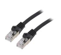 PP6A-LSZHCU-BK-5M Patch cord Connettore RJ45, su entrambi i lati S/FTP 6a Lin...