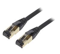 PP8-LSZHCU-BK-1M Patch cord S/FTP Cat 8 Line Cu LSZH nero L: 1 m 27AWG GEMRD