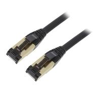 PP8-LSZHCU-BK-3M Patch cord Connettore RJ45, su entrambi i lati S/FTP Cat 8...
