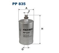 PP835 Filtro carburante Filtron