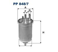 Filtro carburante FILTRON PP 848/7