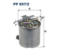 PP857/2 Filtro carburante Filtron