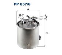 PP857/6 Filtro carburante Filtron