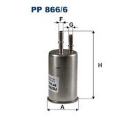 Filtro carburante FILTRON PP 866/6