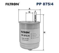 Filtro carburante Filtro per condotti/circuiti PP 875/4 FILTRON per KIA HYUNDAI
