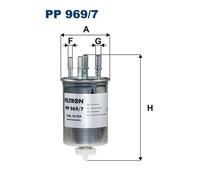 PP969/7 Filtro carburante Filtron