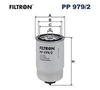 Filtro carburante FILTRON PP979/2