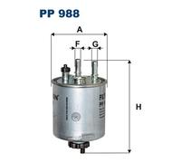 Filtro carburante FILTRON PP988