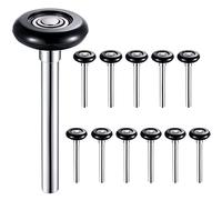 PpAaJK 12 Rulli per Porta Garage nel Nylon da 2 Pollici Rulli Silenziosi per Garage Bulk 6200Z Rullo per Porta Garage di Ricambio