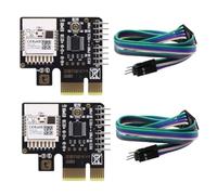 PpAaJK 2 Pezzi Tuya WiFi PC Computer Interruttore di Alimentazione Computer Desktop Scheda di Avvio Remoto Telelavoro Pice Mini Card