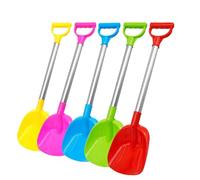 PpAaJK 5 Pezzi di Giocattoli per Pale da Neve per Bambini per L'Inverno, Piccole Pale Quadrate da Scavo con di Plastica per Spiaggia, Auto, Giardino