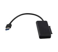 PpAaJK Adattatore USB a SATA Adattatore Alimentato da Cavo con Porta DC (Chip Indipendente) Adattatore Esterno per Disco Rigido 2,5/3,5 Pollici