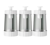 PpAaJK Bottiglia per Condimenti da Cucina Barattolo per Spezie Barattolo per Sale e Contenitore per Spezie Condimento per Barbecue Gadget da Cucina A