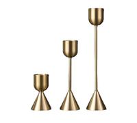 PpAaJK Candelabri in Stile Europeo, Set da Tre Pezzi per Tavolo da Pranzo Occidentale, Decorazioni per Matrimoni, Candelieri
