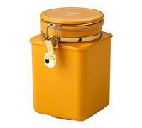 PpAaJK Scatola ermetica in chicchi di caffè, mestolo da bagno, caffè in polvere, barattolo di sigillatura, serbatoio di stoccaggio chicchi di caffè, contenitore alimentare B