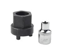 PpAaJK Strumento di Smontaggio Mozzo Frizione Compressore A/C, Set di 2 Pezzi, Accessori di Smontaggio 5Se12C