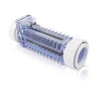 PPC1 Cella generatore di cloro sale con raccordi adatta per sistema digitale pilota piscina pilota automatico - Cella di ricambio RC-35/22 RC-5 SC-36 AP-150, fino a 28.000 galloni, 5 lame in titanio
