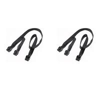 PPcdfre 2 cavi di alimentazione ATX CPU da 8 pin maschio a doppio PCIe 8 pin (6+2) maschio, per alimentatore modulare //-M