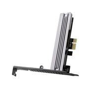 PPcdfre Adattatore Convertitore da SSD M.2 NVME A PCIE 4.0 X1/X4/X8/X16 con Dissipatore di, Scheda di Espansione PCI Express per PC Desktop