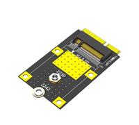 PPcdfre Adattatore MSATA a M.2 (NGFF) Key B per Adattatore di Scheda SSD 2230/2242 per Parti MultiSistemi