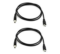 PPcdfre Cavo dati USB 3.1 tipo C maschio a USB 2.0 tipo B maschio, cavo dati per stampante telefonica, 2 pezzi