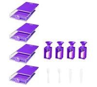 PPcdfre Confezione da 12 Vassoi Impilabili per Pittura A Diamante Trabricks con Coperchi, Kit per Pittura A Diamante per Adulti per Lavori Artistici DIY B