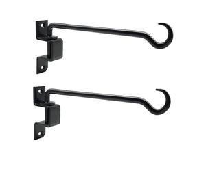 PPcdfre Confezione da 2 ganci girevoli per piante da esterni, resistenti, staffa per appendere piante per cesti di fiori, vasi e mangiatoie per uccelli