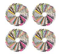 PPcdfre Confezione da 240 toppe per trapuntatura fai da te, 10 cm x 10 cm, in cotone, per patchwork, tessuti e cucito