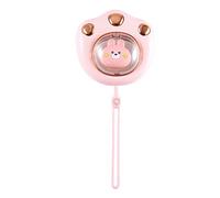 PPcdfre Portatile Mano Warmer 2400Mah USB Ricarica Banca di Potere Ricaricabile Mini Mano Warmer per Inverno Escursioni All'aperto Rosa
