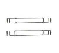 PPcdfre RV Secure - Barre regolabili in acciaio inox, stabilizzatori per alimenti e bevande, per frigorifero RV (confezione da 2)