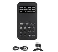 PPcdfre S9 Voice Changer 12 Voice Changing Modulator con Funzioni Vocali Regolabili Telefono Computer Scheda Audio Mic Strumento