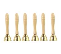 PPcdfre Strike the Brass Bell Kidcraft Playset Kid Instrument Restaurant Call Bell Small Hand Bells