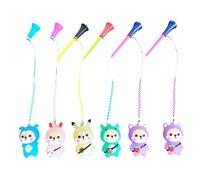 PPcdfre Tee da golf in gomma di alta qualità per tappetini - Confezione da 6 tee in gomma ad alte prestazioni