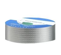 PpeiliL 1 nastro sigillante butilico super impermeabile - Nastro di riparazione perdite in alluminio resistente for tetti, camper e attrezzature da esterno(5cm X 3m)