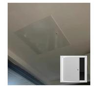 PpeiliL 1 Pannello di Accesso in Alluminio Resistente con Serratura - Porta di Accesso Facile da installare for cartongesso, soffitto e Parete(20x25cm)