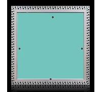 PpeiliL 1 sportello di Accesso Incassato for cartongesso - sportello di Accesso con Telaio in Alluminio con Apertura Superiore 14x14 for Parete e soffitto(500x500mm)