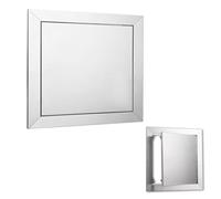 PpeiliL Pannello di Accesso Impermeabile in Acciaio Inossidabile da 1 Pezzo | Porta di ispezione Quadrata di Facile Installazione for Uso Interno ed Esterno(17.7x29.5in)