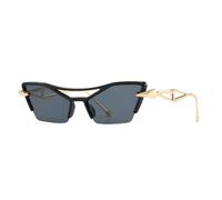 PPFVVTV Occhiali da sole alla moda piccoli a forma di occhio di gatto per donna e uomo, UV400