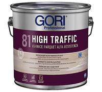 PPG Coatings Danmark A/S GORI 81 HIGH TRAFFIC Vernice parquet alta resistenza, mobili e scale in legno, incolore lucido 750 ml