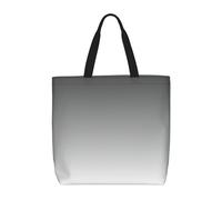 PPHGUT Borsa da donna con stampa ombré da bianco a nero borsa di grande capacità riutilizzabile organizer leggero shopping tote quotidiano