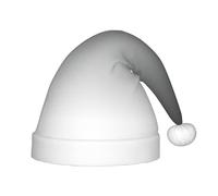 PPHGUT Cappello natalizio unisex con stampa ombré da bianco a nero, per feste, Natale, Capodanno, decorazione stagionale